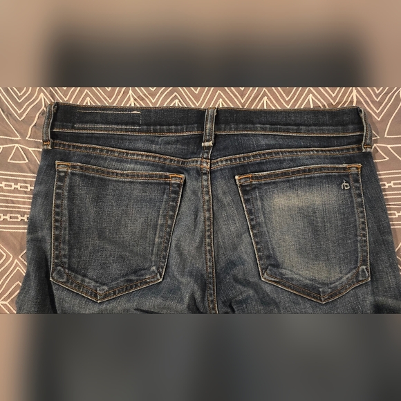 Rag & Bone The Dre Lowrise Slim Jeans Size 26 - Picture 4 of 9